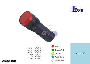 Electrical Power Led Indicator Lamp , Pilot Lamp Indicator 50hz Lamp Beads